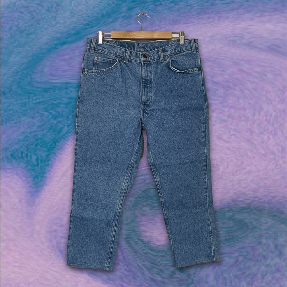 ♥︎ Levi’s RARE 631 Vintage Orange Tab Jeans ♥︎